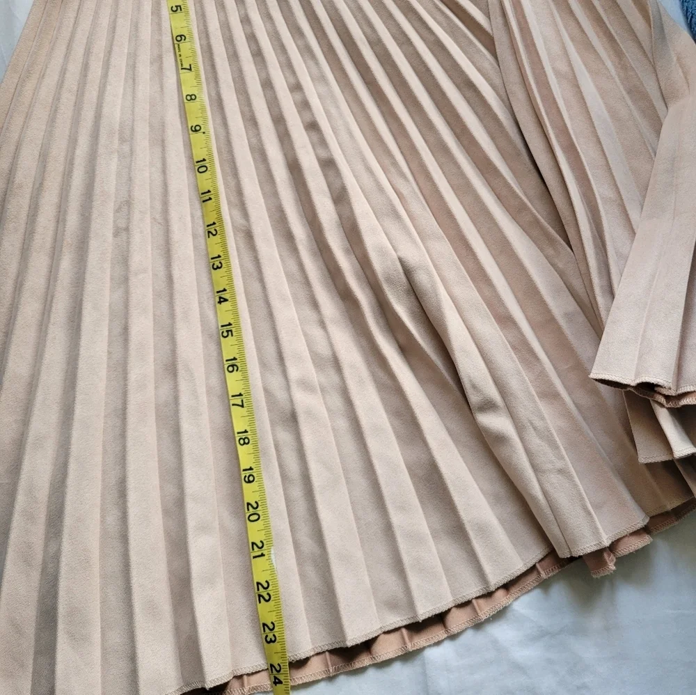 Bar III Pleated Skirt.